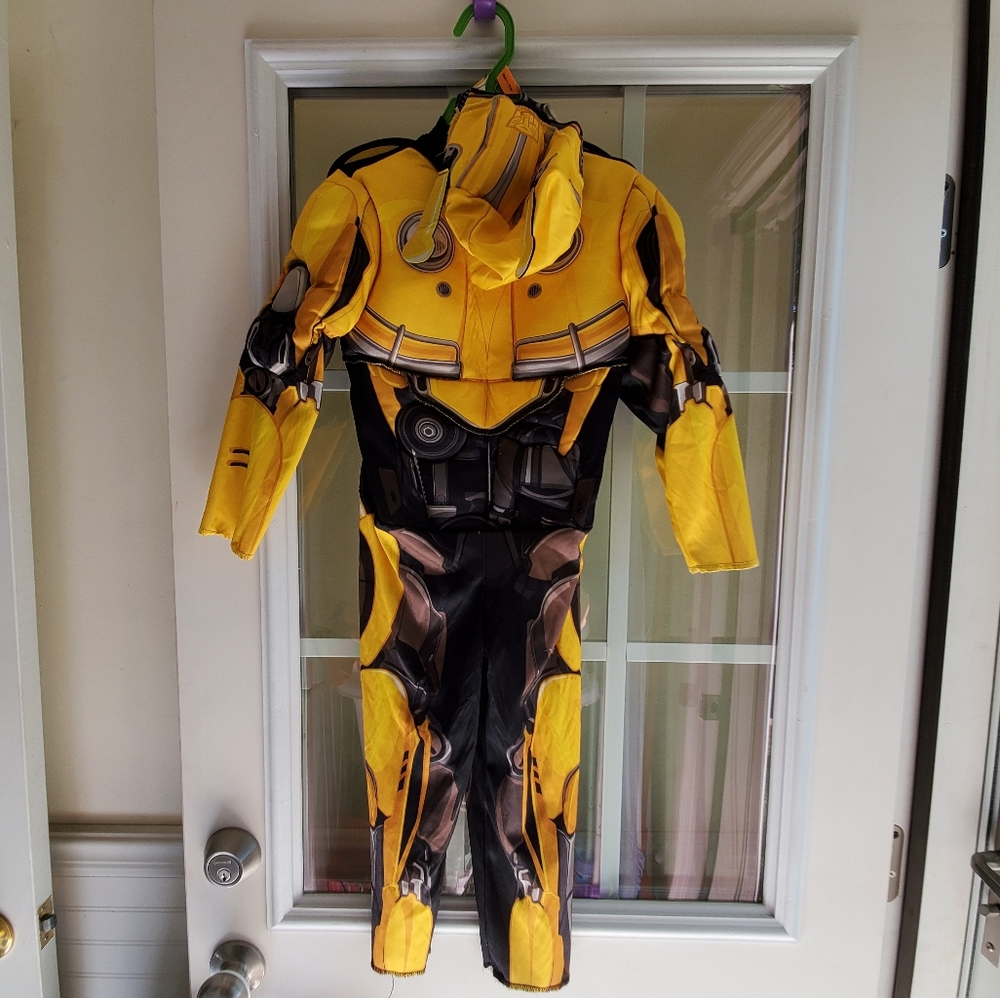 Boys transformers bumblebee costume